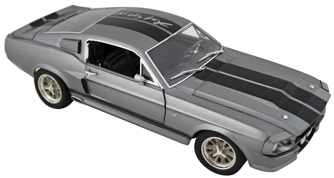 Nicholas Cage Gone in 60 Seconds Signed 1967 Mustang Eleanor Die Cast Car BAS (1 of 11)