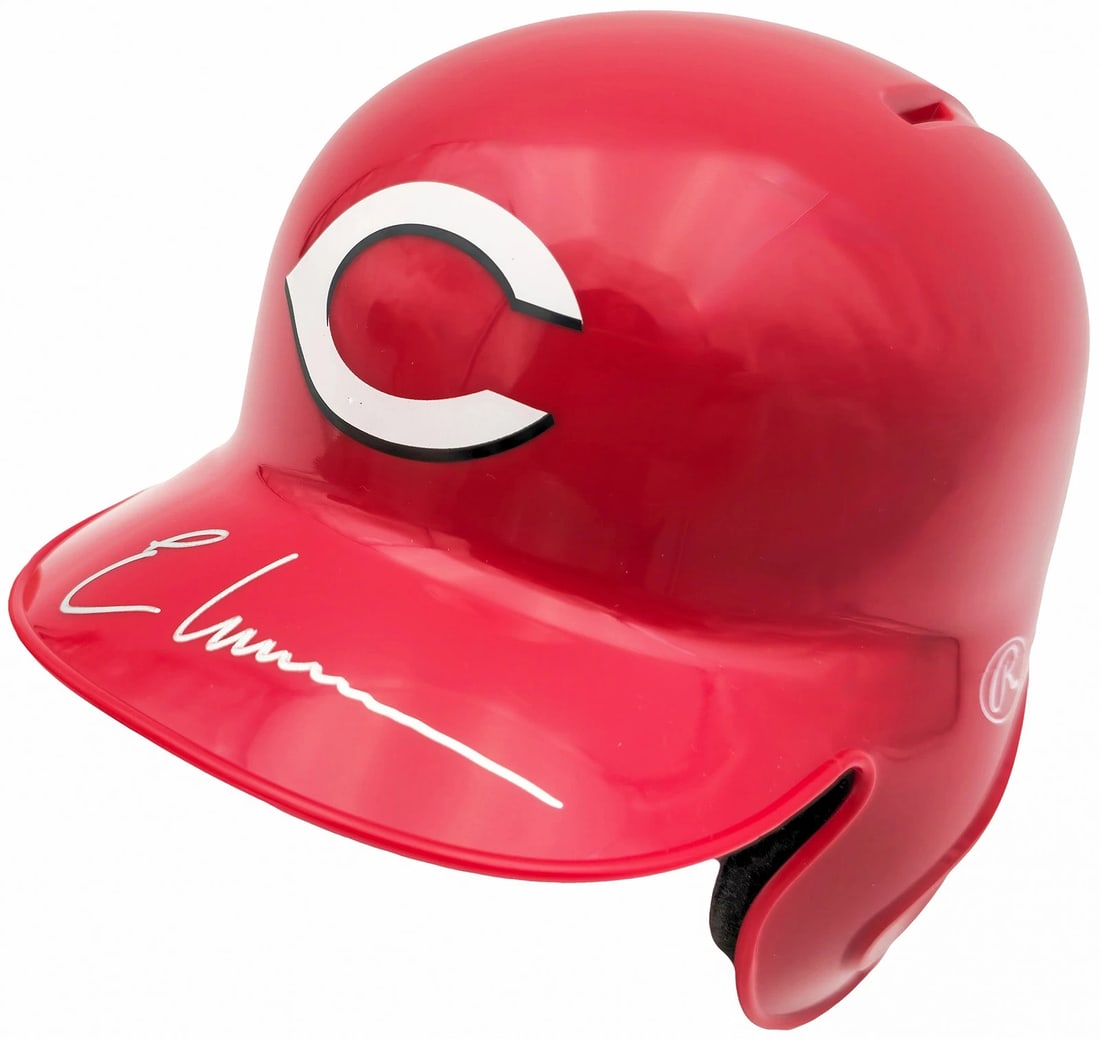 Elly De La Cruz Signed Cincinnati Reds Red Mini Helmet Beckett (1 of 7)
