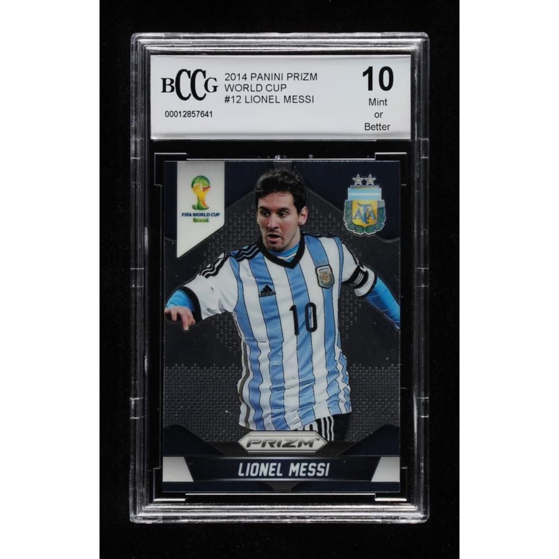 Lionel Messi 2014 Panini Prizm World Cup #12 (BCCG 10) (1 of 1)