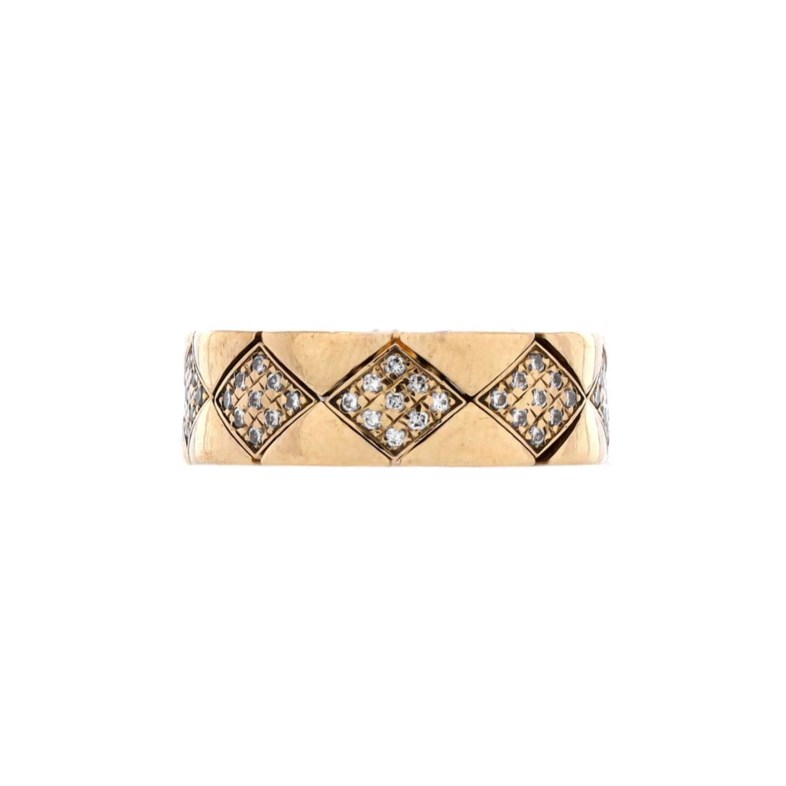 Chanel Coco Crush Flex Ring 18K Yellow Gold with Diamonds (1 of 3)