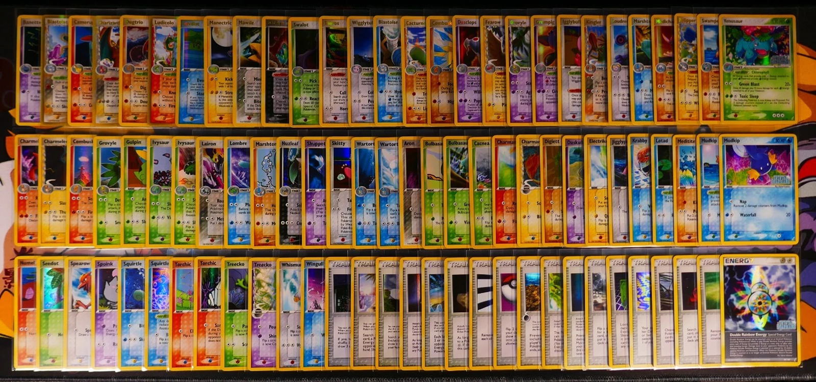 NM/HP COMPLETE Pokemon EX CRYSTAL GUARDIANS Card REVERSE-HOLO Rare/U/C Foil Set (1 of 13)