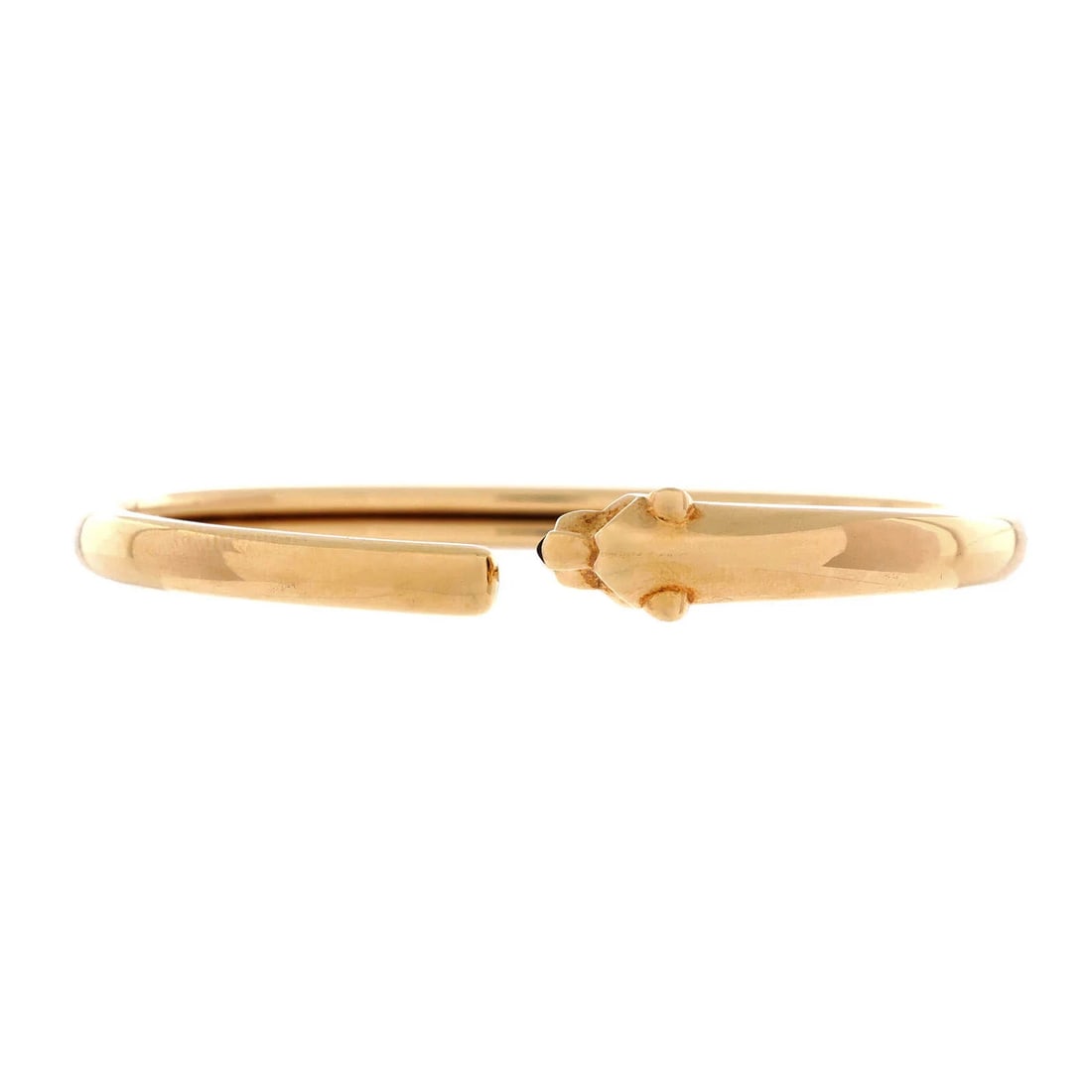 Cartier Panthere de Cartier Open Cuff Bracelet 18K Yellow Gold with Onyx (1 of 3)
