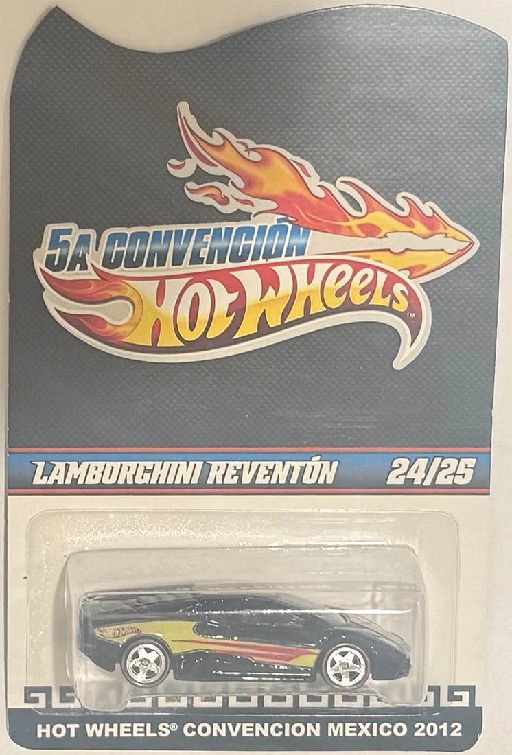 Black Lambo REVENTON Hot Wheels 2012 Mexico Convention 1 of 25 EXTREAMLY RARE: Condition: New: A brand-new, unused, unopened, undamaged item (including handmade items). ,Country of Origin: Mexico,Autographed: No,Vehicle Make: Lamborghini,Vehicle Type: Car,Color: Black,Material: