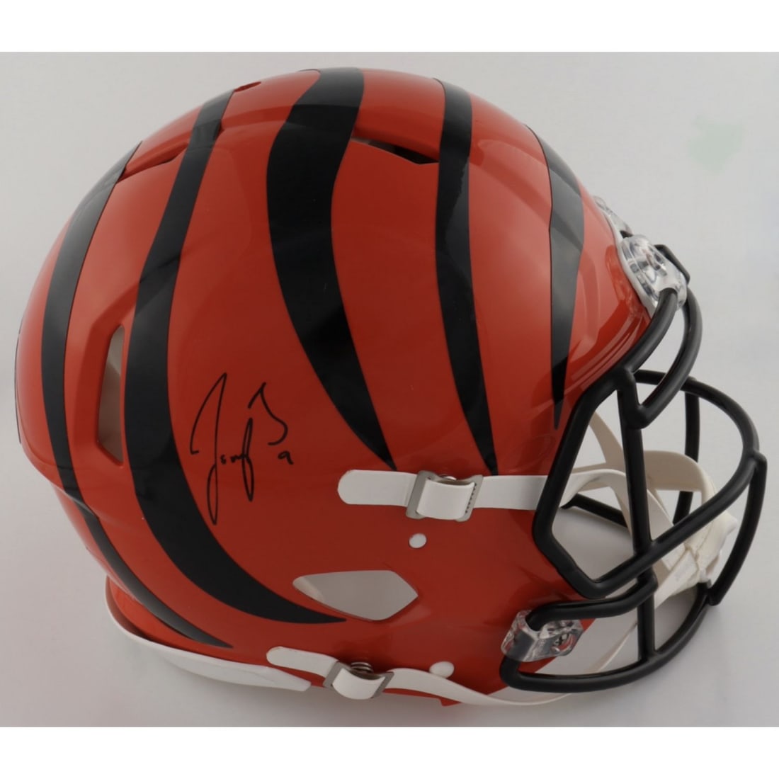 Joe Burrow Signed Bengals Full-Size Authentic On-Field Speed Helmet (Fanatics) (1 of 2)