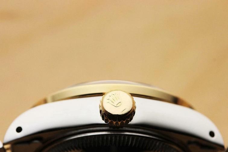 ROLEX LADIES DATEJUST 69173 SILVER DIAL 18K YELLOW GOLD DIAMOND STEEL WATCH - 7