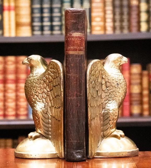 1807 The Life of George Washington Commander in Chief by David Ramsay 1stEdition: Country of Origin: United States,Binding: Leather,Language: English,Original/Facsimile: Original,Place of Publication: New-York,Special Attributes: 1st Edition, Rare, 218 Years Old,Subject: Biography