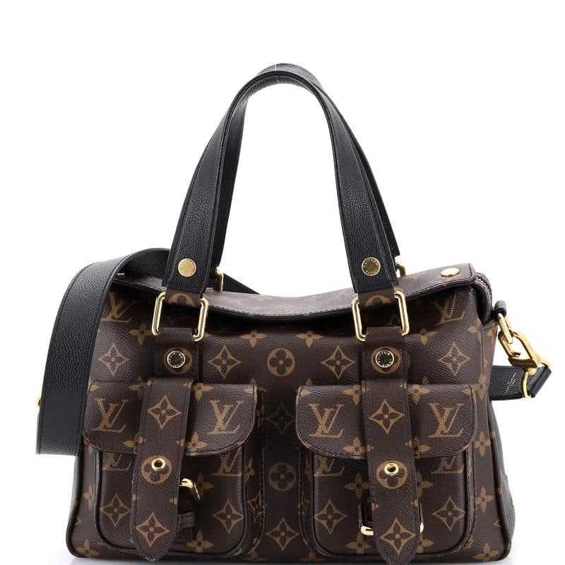 Louis Vuitton Manhattan NM Handbag Monogram Canvas with Leather (1 of 8)