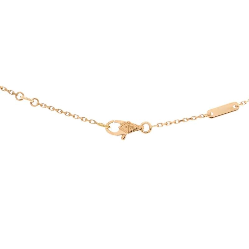 Van Cleef & Arpels Sweet Alhambra Butterfly Pendant Necklace 18K Yellow Gold - 4