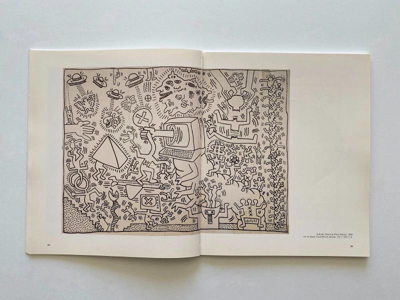 HARING BASQUIAT SCHARF " IN YOUR FACE " RARE 1997 1ST ED POP ART EXHIBITION BOOK - 10