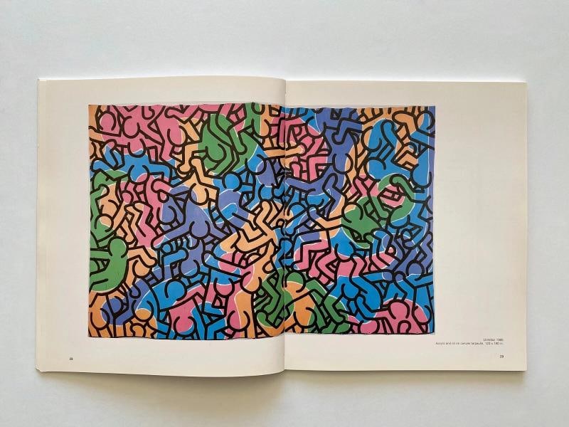 HARING BASQUIAT SCHARF " IN YOUR FACE " RARE 1997 1ST ED POP ART EXHIBITION BOOK - 5