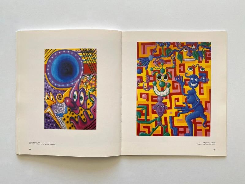 HARING BASQUIAT SCHARF " IN YOUR FACE " RARE 1997 1ST ED POP ART EXHIBITION BOOK - 9