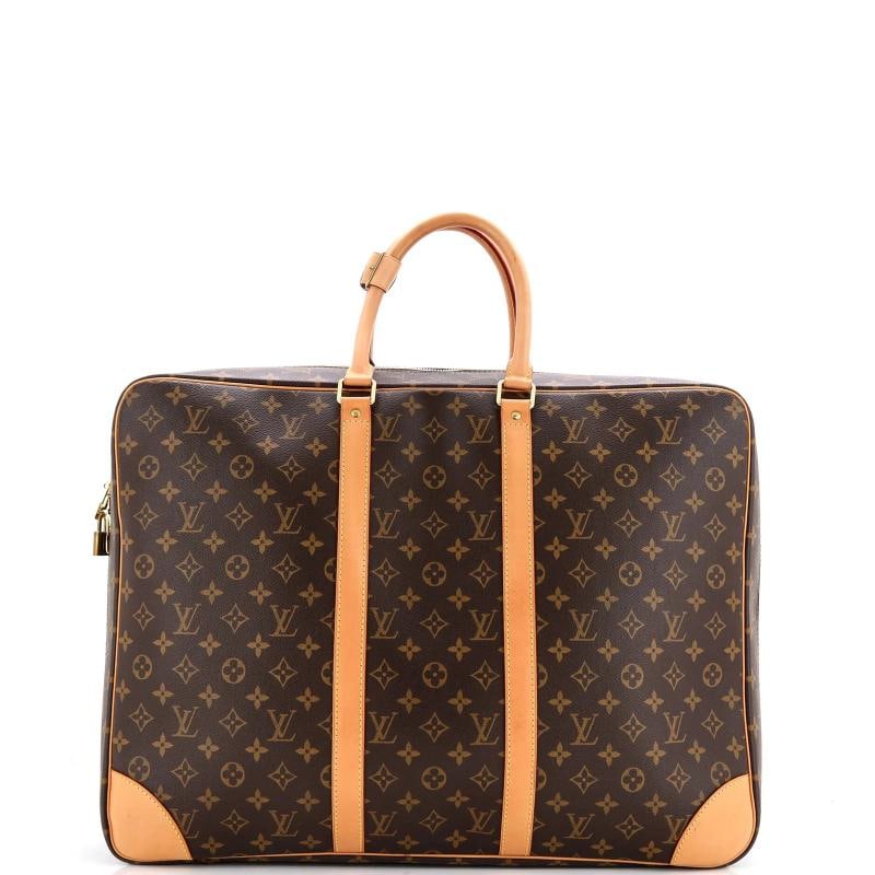 Louis Vuitton Sirius Handbag Monogram Canvas 55: Accessories: Poignet, Lock Measurements: Handle Drop 4", Height 16", Width 21", Depth 3". Condition: Pre-owned - Good,Brand: Louis Vuitton,Exterior Material: Canvas Coated,Style: Top Handle,Exterior C