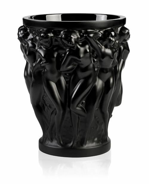 LALIQUE BACCHANTES BLACK CRYSTAL VASE #10648400 BRAND NIB SMALL FRENCH: Condition: New: A brand-new, unused, unopened, undamaged item in its original packaging (where packaging is applicable). Packaging should be the same as what is found in a retail store, unless the