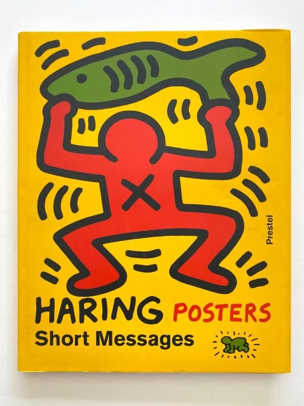 KEITH HARING RARE 1ST EDITION POSTERS CATALOGUE RAISONNE HARDCOVER POP ART BOOK (1 of 12)