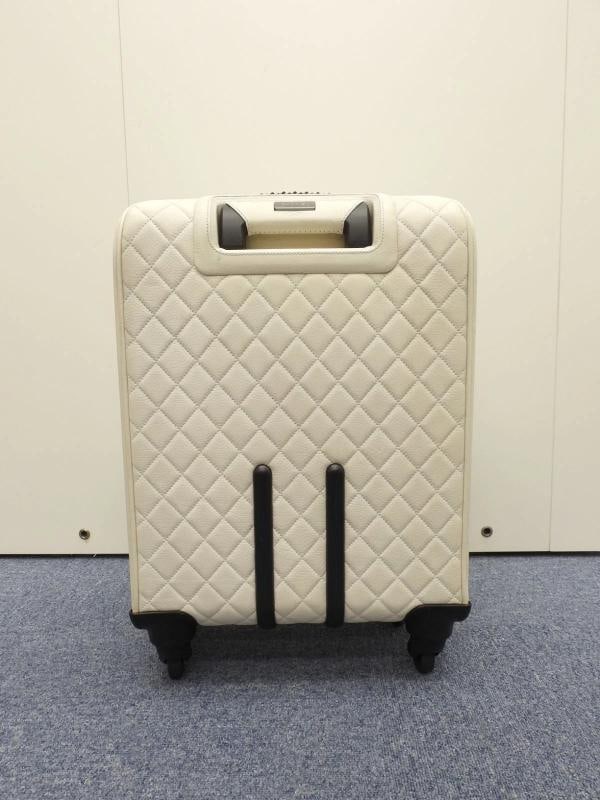 Chanel Matelasse Four-Wheel Carry-On Bag Leather/Cream 15.9*13.7*8 inch (1 of 10)