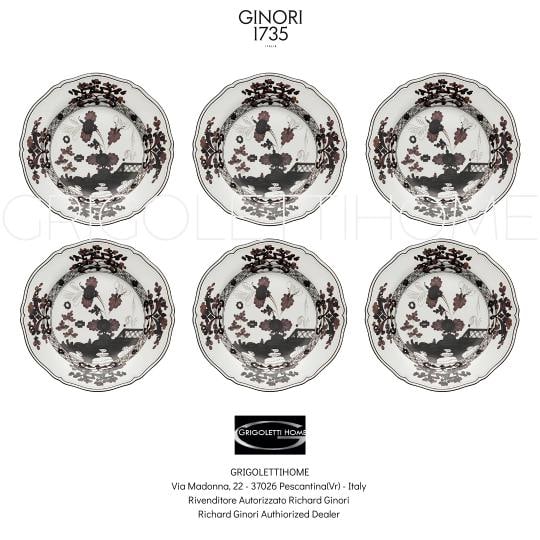 Richard Ginori Oriente Italiano Albus Set 6 Dinner Plates Ì÷ Cm 26.5/In 10.23: Condition: New: A brand-new, unused, unopened, undamaged item in its original packaging (where packaging is applicable). Packaging should be the same as what is found in a retail store, unless the
