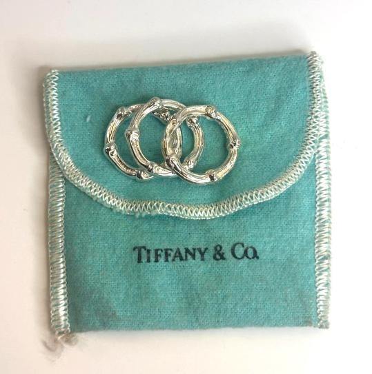 Set Of 3 Tiffany & Co. Bamboo Rings In Sterling Silver (1 of 3)