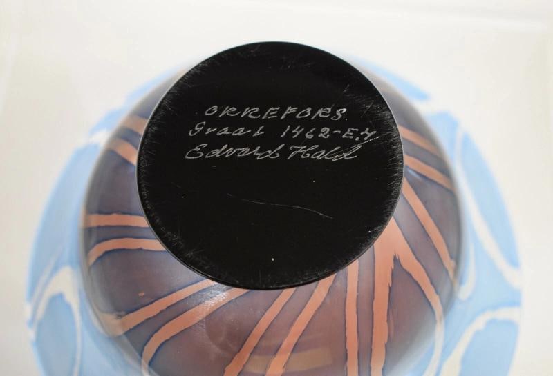 Orrefors Graal Bowl by Edvard Hald, Circa 1974 - 3