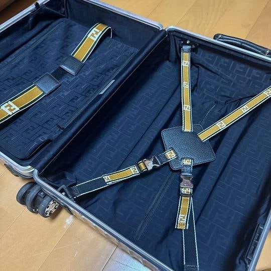 FENDI Rimowa suitcase Collaboration Limited Size S Used - 4