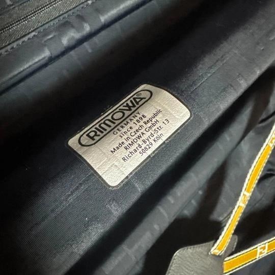 FENDI Rimowa suitcase Collaboration Limited Size S Used - 5