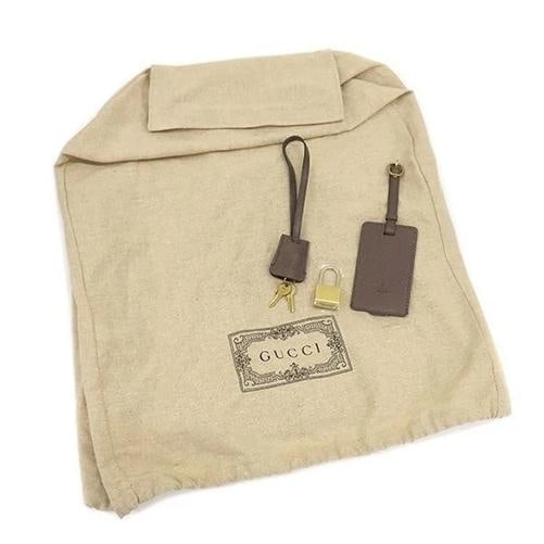 GUCCI Savoy Cabin Trolley Bag GG Supreme Canvas 15.3*16.9*8.2 inch - 10