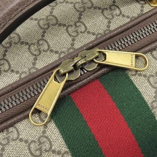 GUCCI Savoy Cabin Trolley Bag GG Supreme Canvas 15.3*16.9*8.2 inch - 6
