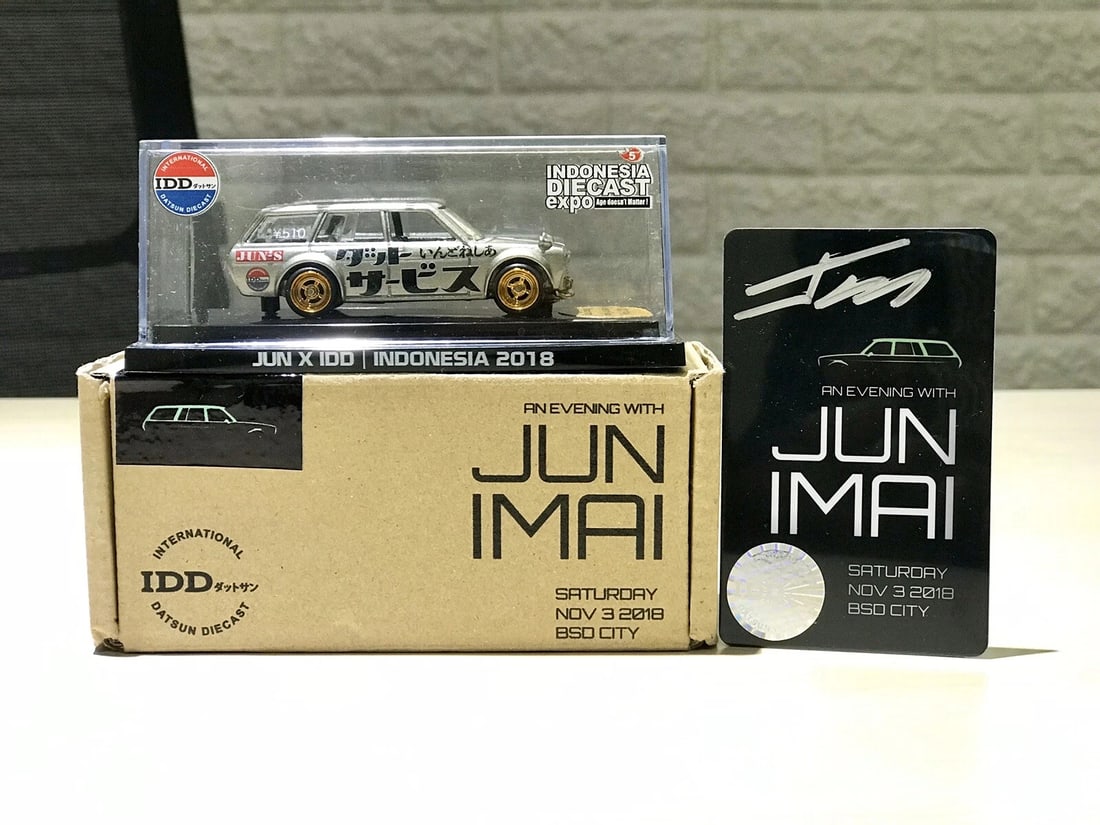 HOT WHEELS DATSUN 510 WAGON JUN IMAI SIGNED FOR INDONESIA DIECAST EXPO 2018: Condition: New: A brand-new, unused, unopened, undamaged item (including handmade items). See the seller's listing for full details. ,Country of Origin: Indonesia,Vehicle Make: Datsun,Vehicle Type: Ca