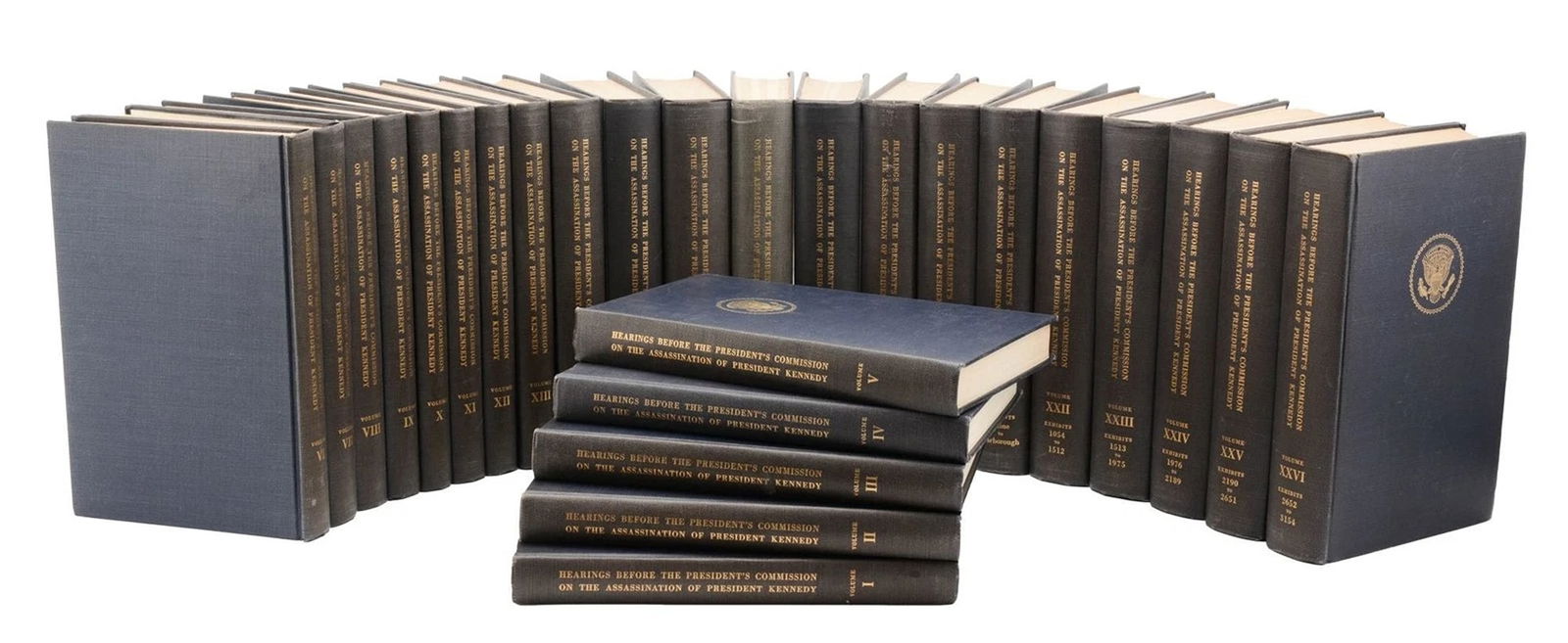 Warren Commission Report in 26 Volumes ~ by EARL WARREN ~ First Edition ~ 1964 (1 of 7)