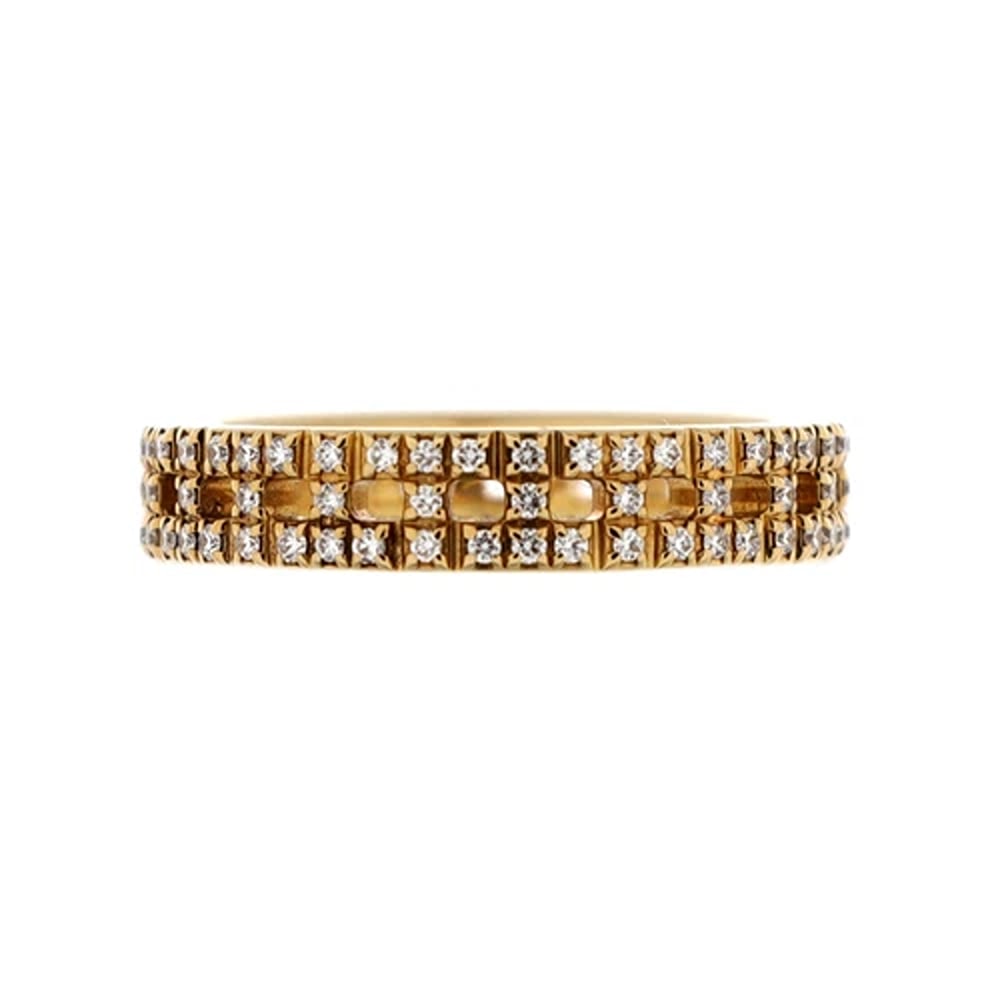 Tiffany & Co. T True Ring 18K Yellow Gold with Pave Diamonds Narrow: Measurements: Size: 4, Width: 3.60 mm. Condition: Pre-owned - Good,Brand: Tiffany & Co.,Main Stone: Diamond,Metal: 18K Yellow Gold,Metal Purity: 18K,Ring Size: 4,Type: Ring,Color: Yellow Gold,Style: