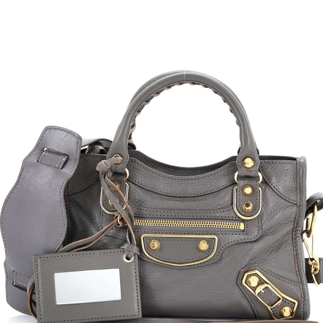 Balenciaga City Classic Metallic Edge Bag Leather Mini (1 of 8)