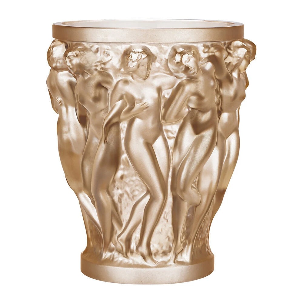 LALIQUE CRYSTAL BACCHANTES SMALL VASE GOLD LUSTER #10547600 BRAND NIB SAVE$ F/SH: Condition: New: A brand-new, unused, unopened, undamaged item in its original packaging (where packaging is applicable). Packaging should be the same as what is found in a retail store, unless the
