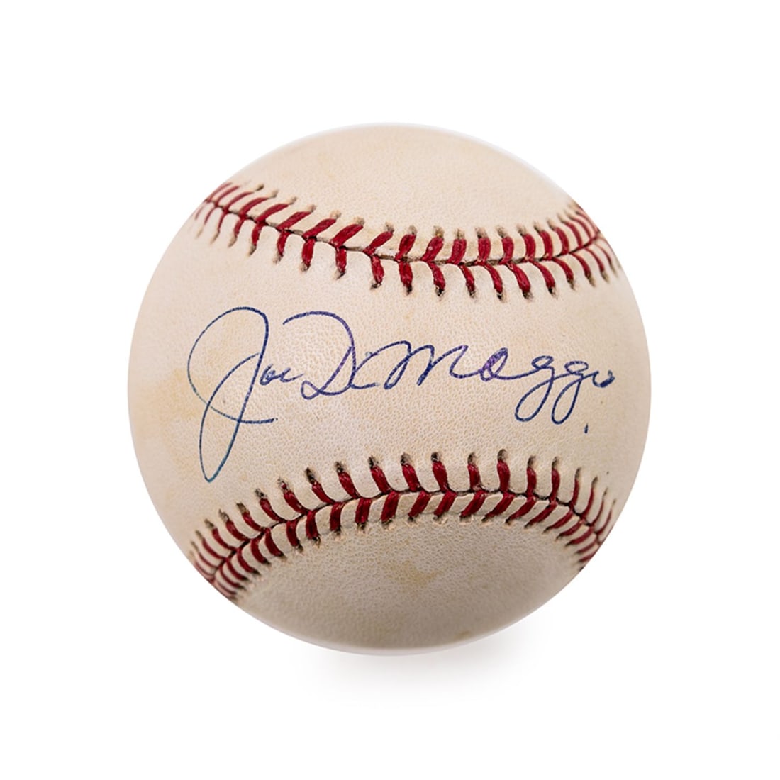 Joe DiMaggio Official AL Major League Auto Signed Baseball (BAS COA) (1 of 2)