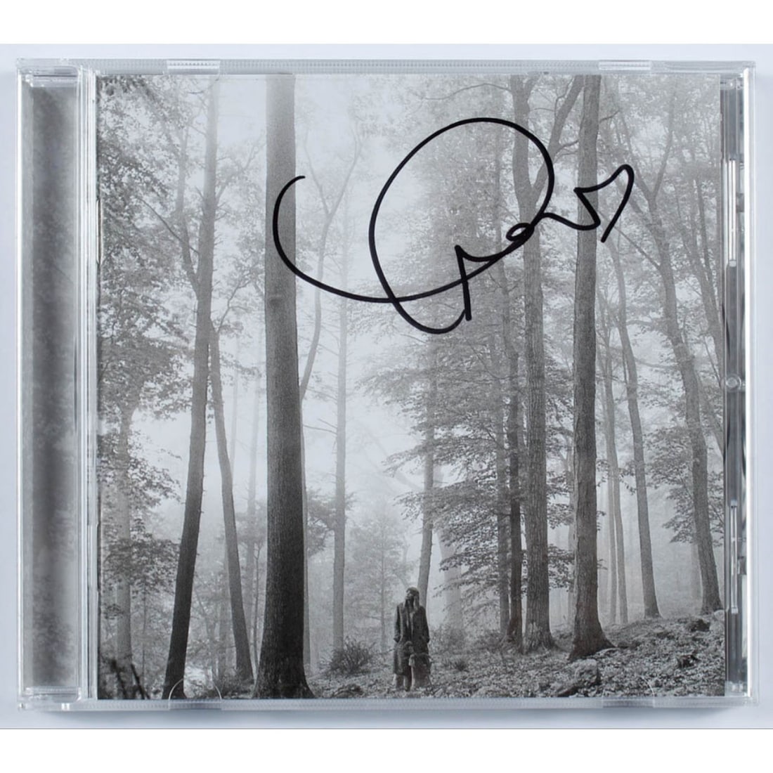Taylor Swift Signed "Folklore" CD Album Cover (JSA COA) (1 of 1)