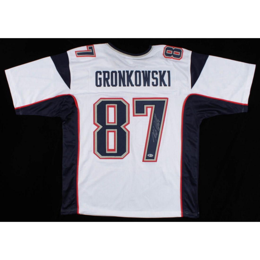 Rob Gronkowski Signed Jersey (Beckett COA) (1 of 1)