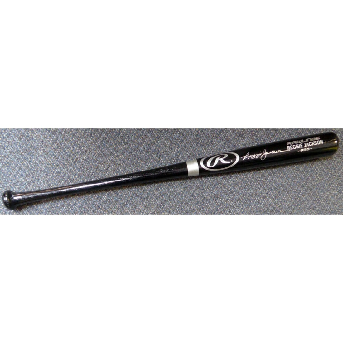 REGGIE JACKSON SIGNED RAWLINGS BAT YANKEES, A'S (PSA COA) (1 of 2)