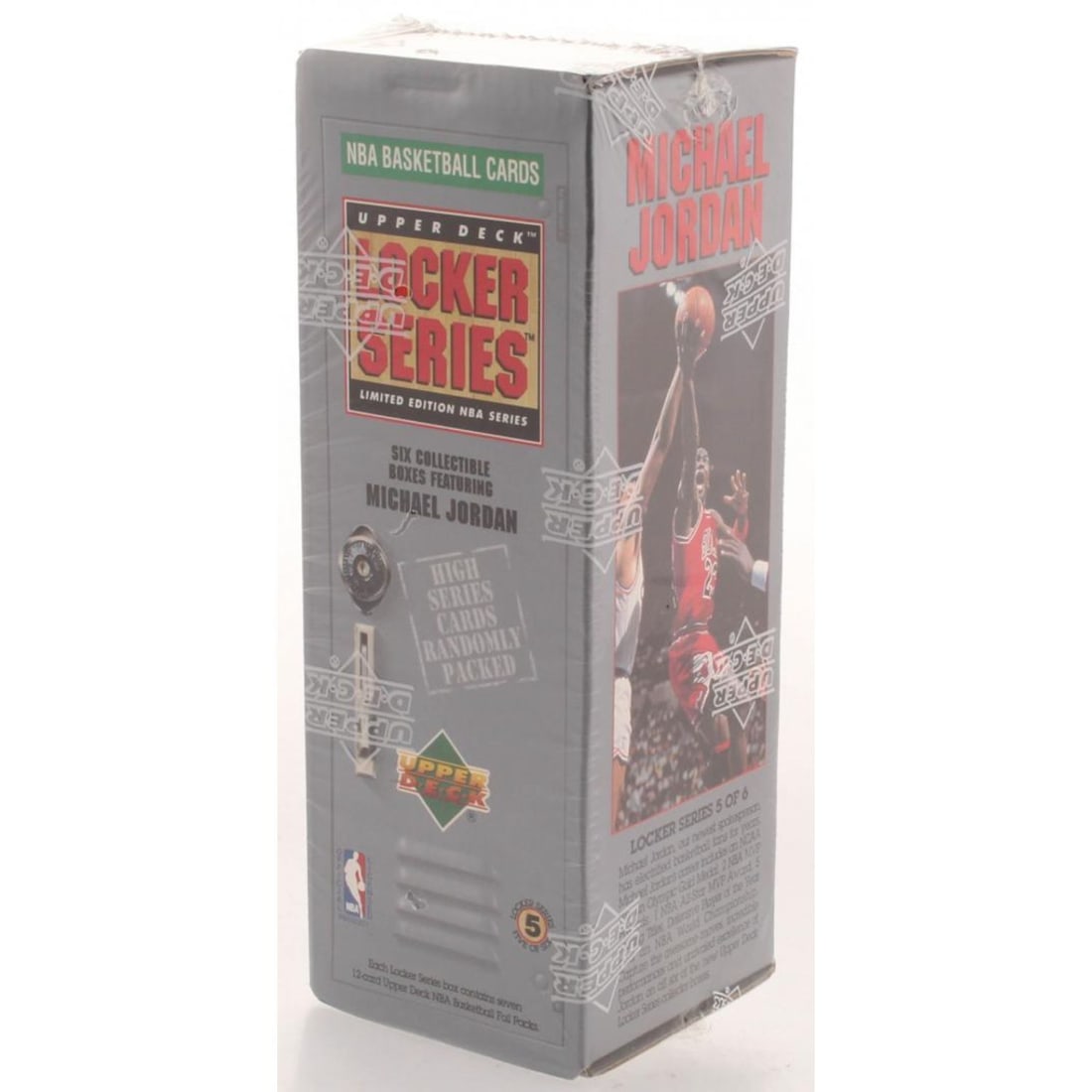 91'-92' Upper Deck NBA Michael Jordan Locker Series 6 Box with (6) Packs (1 of 1)