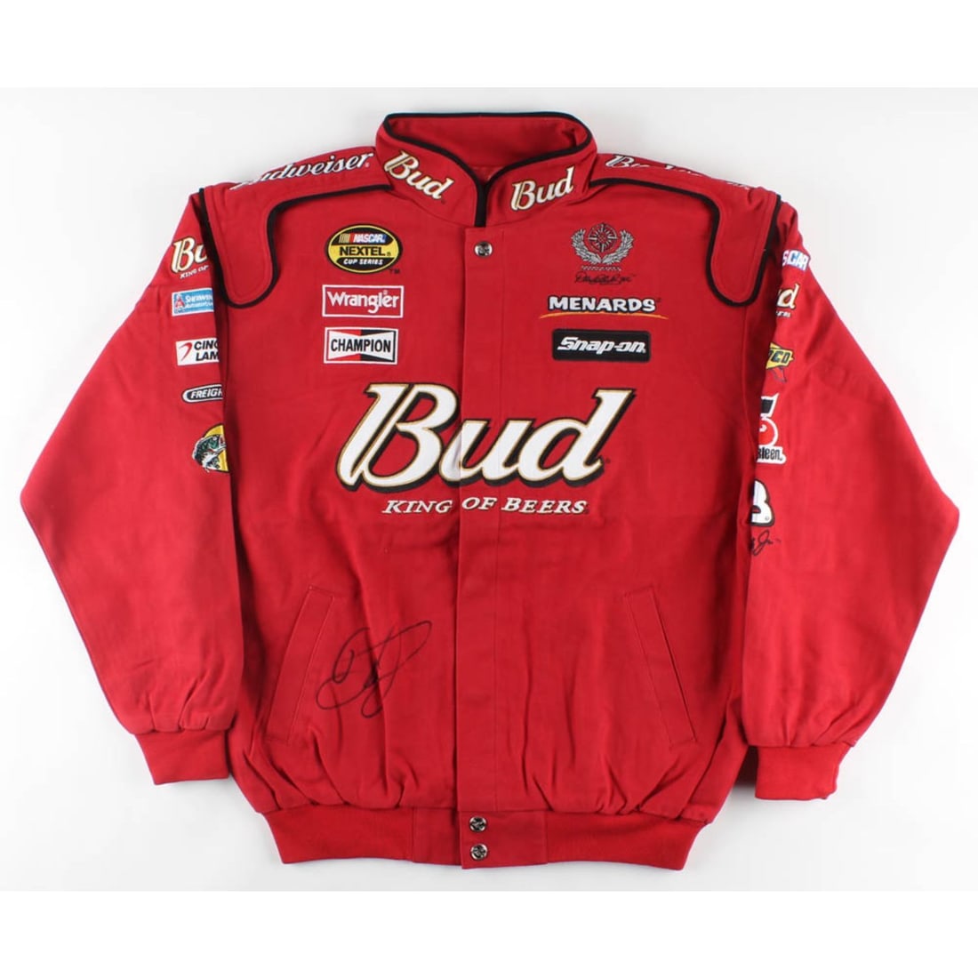 Dale Earnhardt Jr. Signed Budweiser Chase Authentic Driver's Suit / Jacket (Dale Jr. Hologram & COA) (1 of 1)
