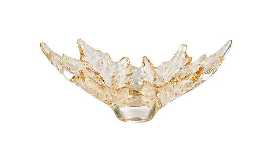 NEW LALIQUE CHAMPS-ELYSEES SMALL GOLD LUSTER BOWL #10599100 BRAND NIB: Condition: New: A brand-new, unused, unopened, undamaged item in its original packaging (where packaging is applicable). Packaging should be the same as what is found in a retail store, unless the