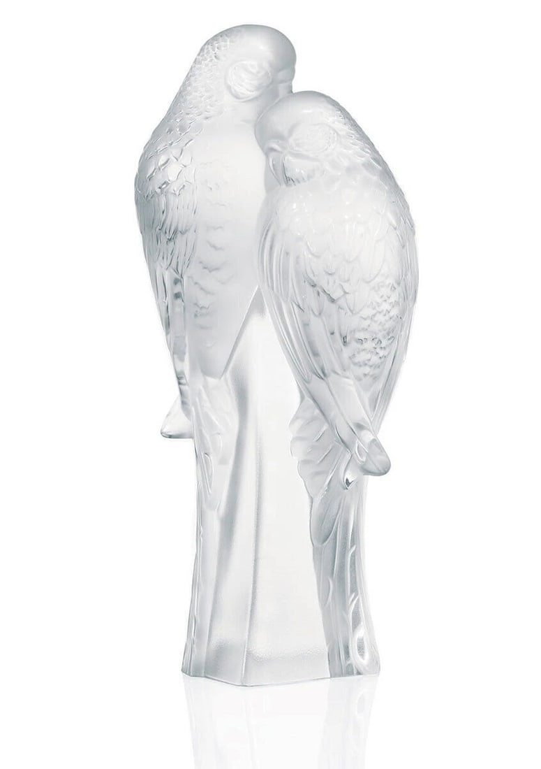LALIQUE TWO PARAKEETS CLEAR SCULPTURE #1211900 BRAND NIB BIRDS: Condition: New: A brand-new, unused, unopened, undamaged item in its original packaging (where packaging is applicable). Packaging should be the same as what is found in a retail store, unless the