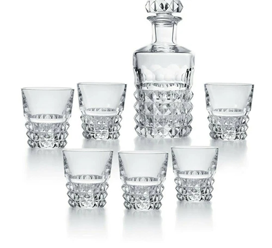 BACCARAT CRYSTAL LIMITED ED LOUXOR BAR SET #2808651 BRAND NIB RARE (1 of 1)