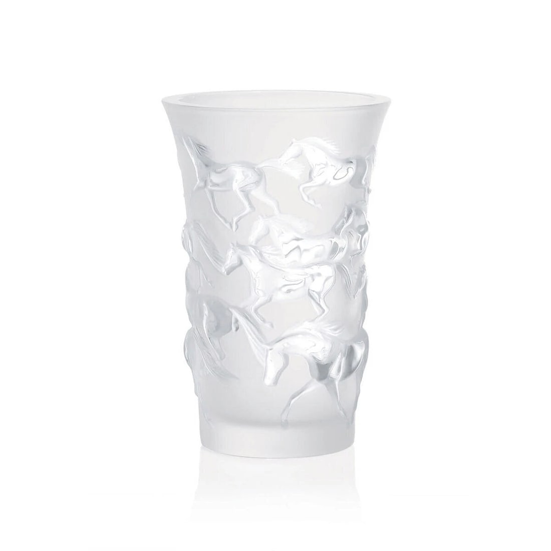 NEW LALIQUE CRYSTAL MUSTANG VASE #1257500 BRAND NIB CLEAR HORSE: Condition: New: A brand-new, unused, unopened, undamaged item in its original packaging (where packaging is applicable). Packaging should be the same as what is found in a retail store, unless the ite
