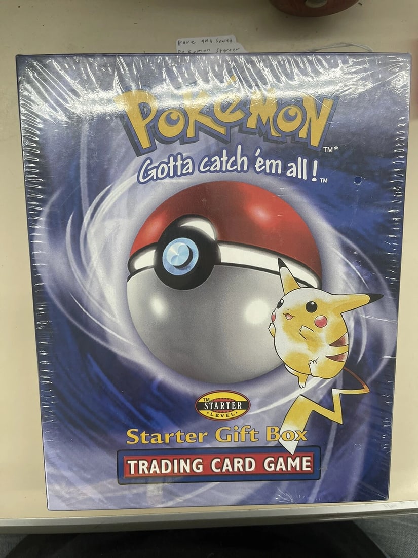 Original 1999 Pokemon Trading Card Game Starter Gift Box Sealed (1 of 2)