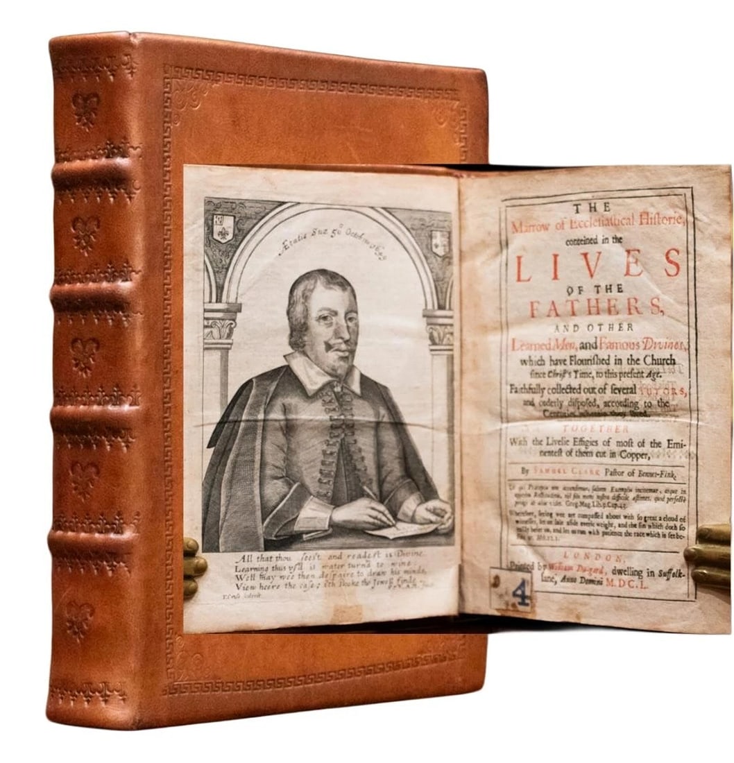 1650 Lives of the Church Fathers Polycarp Ignatius Augustine Luther Calvin Rare (1 of 17)
