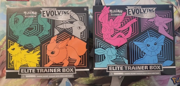 Pokemon TCG Evolving Skies Elite Trainer Boxes ETB Set (Sealed)