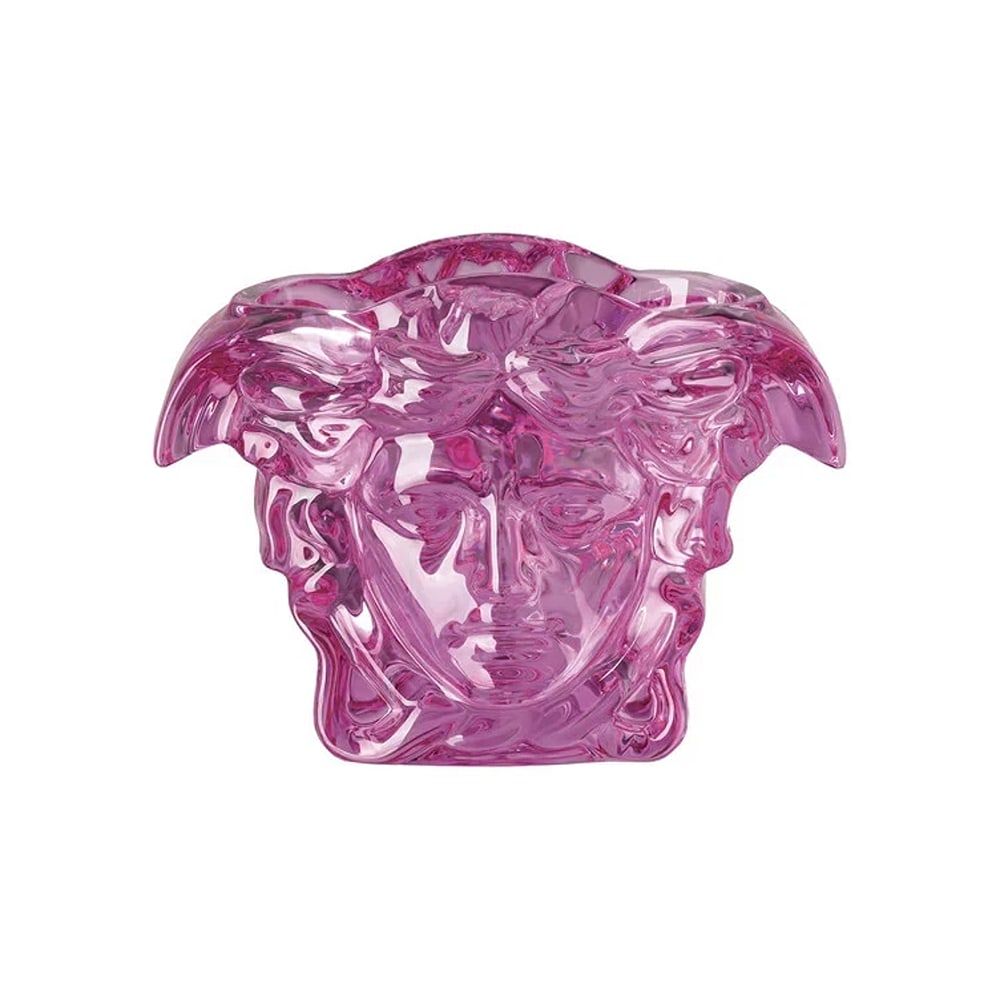Versace Rosenthal Medusa Grande Vase H. 19 cm (7.48") Lilla, in Crystal: Condition: New: A brand-new, unused, unopened, undamaged item in its original packaging (where packaging is applicable)... ,Brand: Versace,Origin: Rosenthal,Type: Art Vase,Color: lilla,Material: Cryst