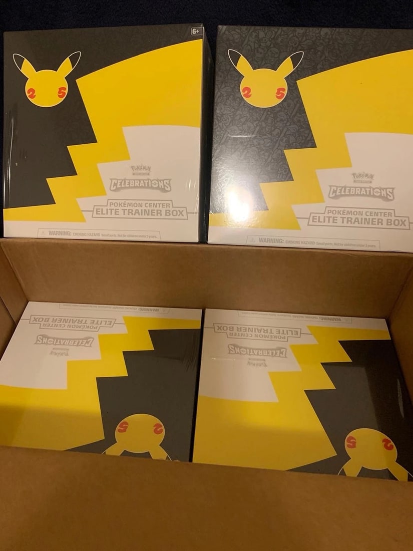 Pokemon TCG: Celebrations Pokemon Center Elite Trainer Box NEW & SEALED (1 of 1)
