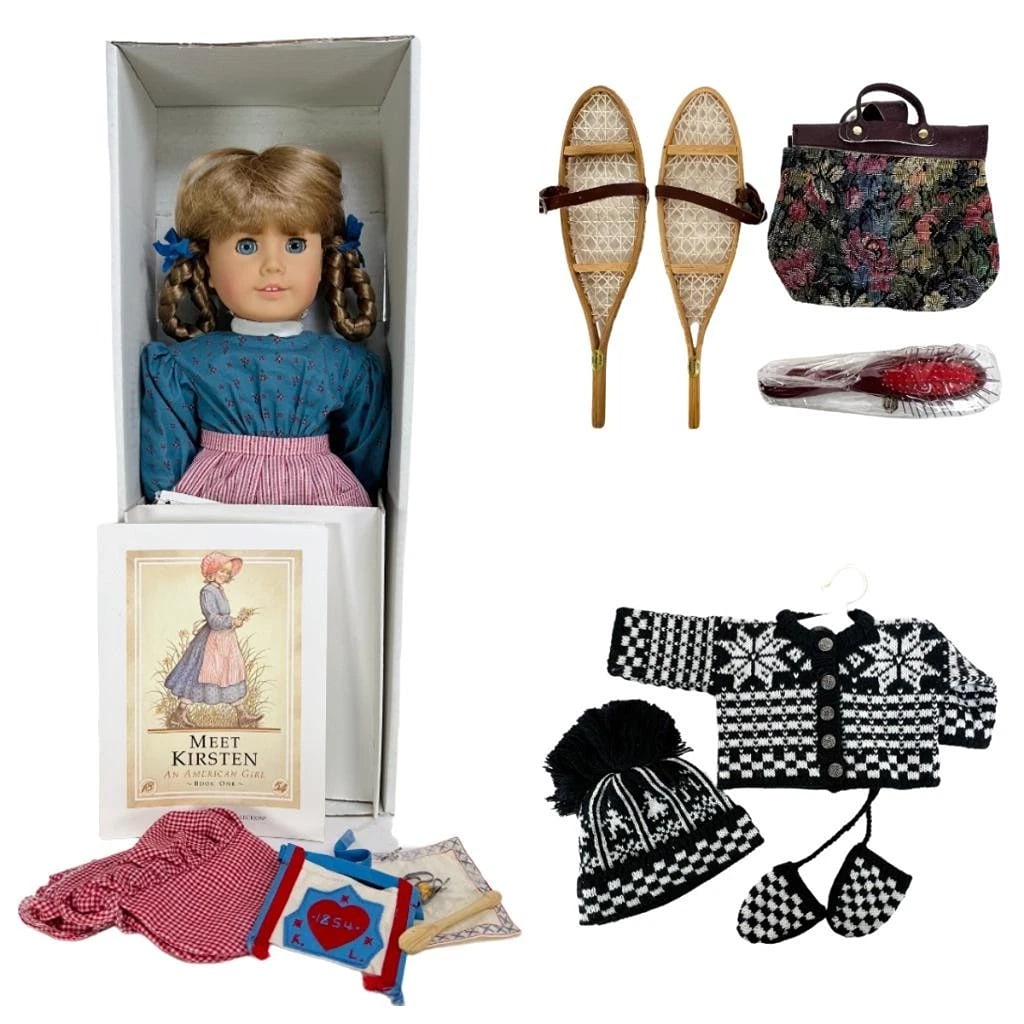 NEW IN BOX RET 90s PLEASANT American Girl Kirsten Doll Accessories Winter Outfit (1 of 12)