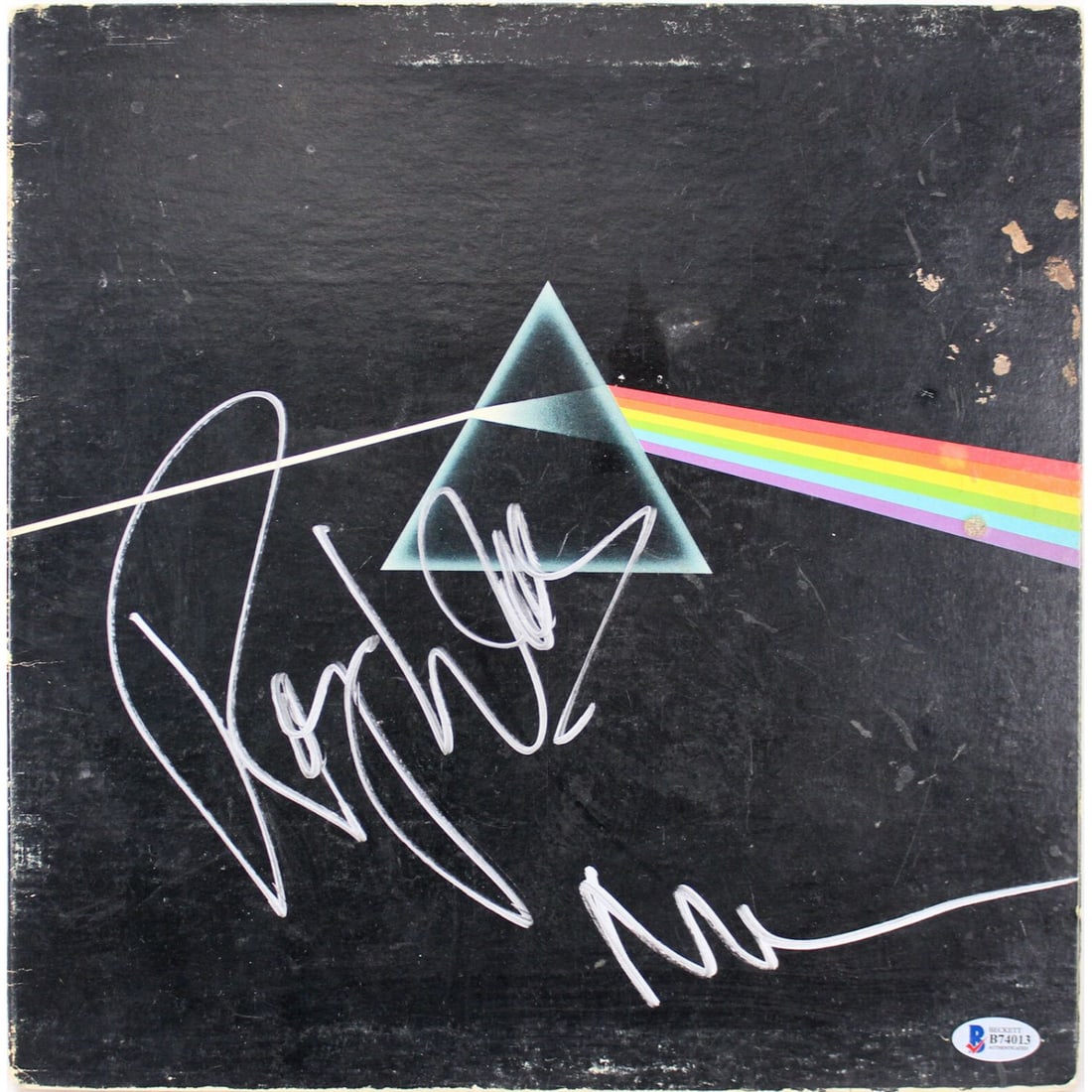 Roger Waters & Nick Mason Pink Floyd Signed Album Cover W/ Vinyl BAS (1 of 1)