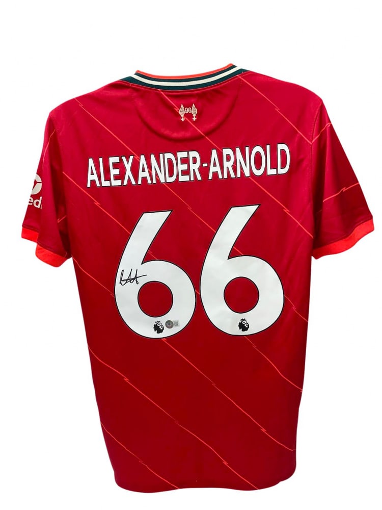 Trent Alexander-Arnold Signed Liverpool F.C. Jersey (Beckett COA) (1 of 2)
