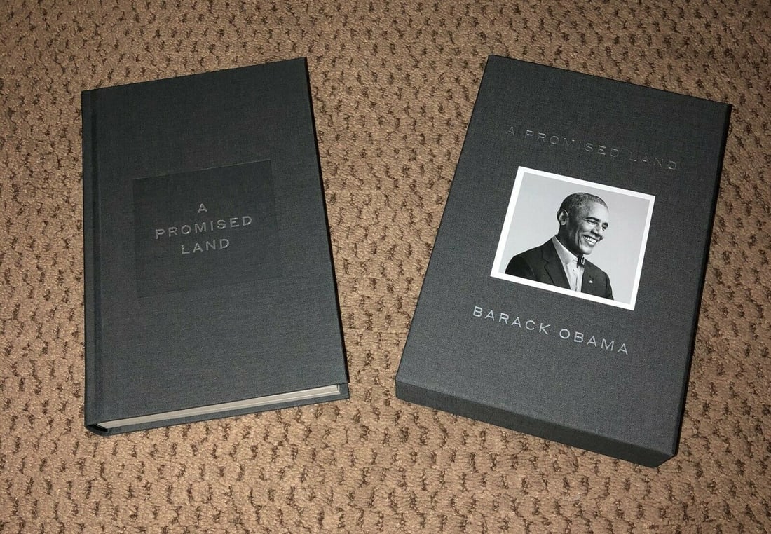 PRESIDENT BARACK OBAMA SIGNED A PROMISED LAND BOOK AUTOGRAPH JSA LOA AUTO COA: PRESIDENT BARACK OBAMA SIGNED A PROMISED LAND BOOK AUTOGRAPH JSA LOA AUTO COA